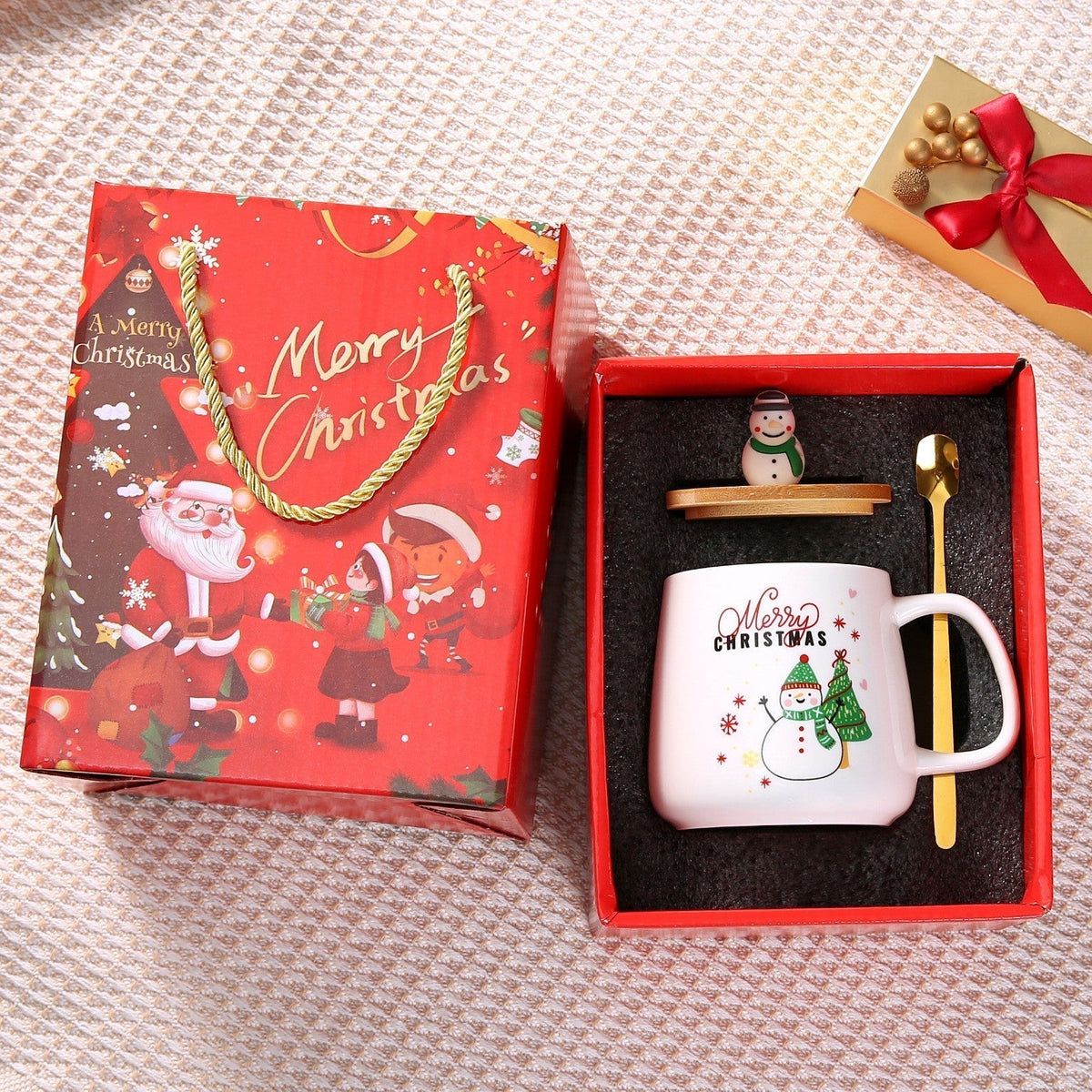 Winter Eve Santa Gift Mug Set