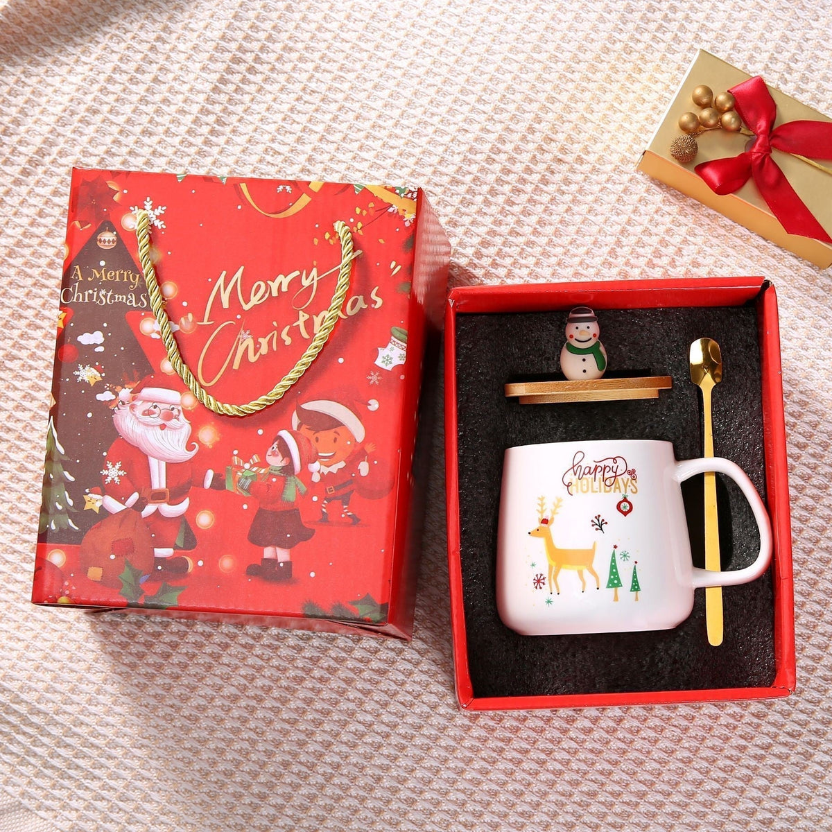 Winter Eve Santa Gift Mug Set