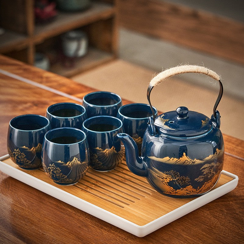 Zen Hearth Japanese Tea Set