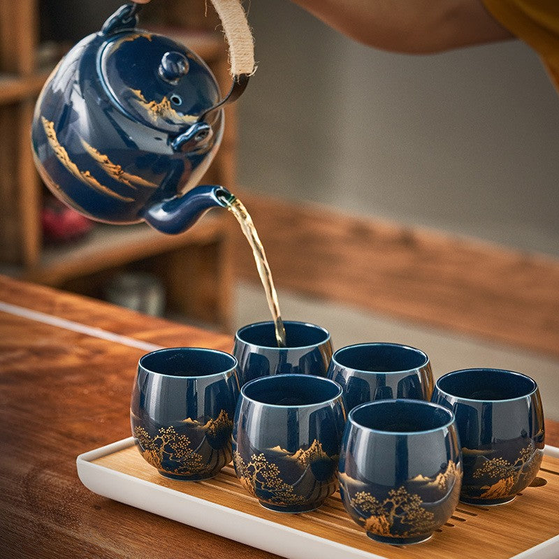 Zen Hearth Japanese Tea Set