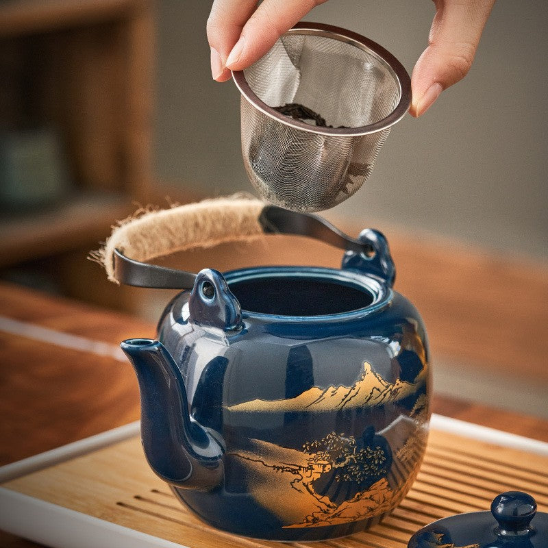 Zen Hearth Japanese Tea Set